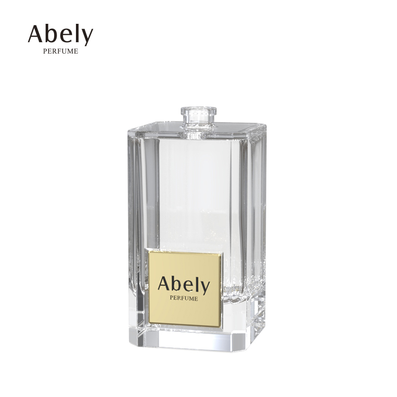 Wholesale Empty glass perfume bottles custom logo fragrance bottles glass supplier luxury purfume bottle