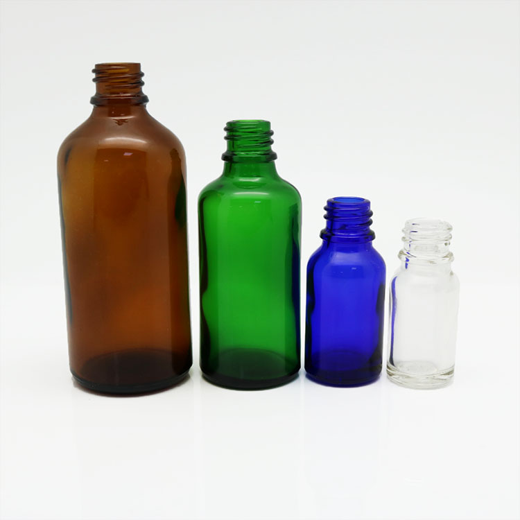 Wholesale Essential Oil Glass Dropper Bottle Refill Boston Round Pipette Bottle With Screw Dropper