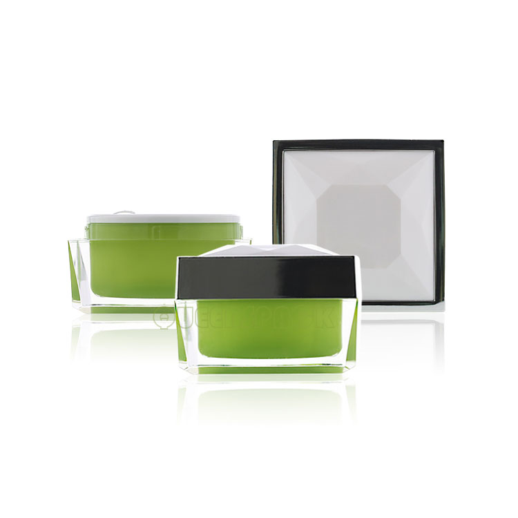 Wholesale Face Cream Packaging Jar 15ML 30ML 50ML Plastic Acrylic luxury Cosmetic Cream Jar