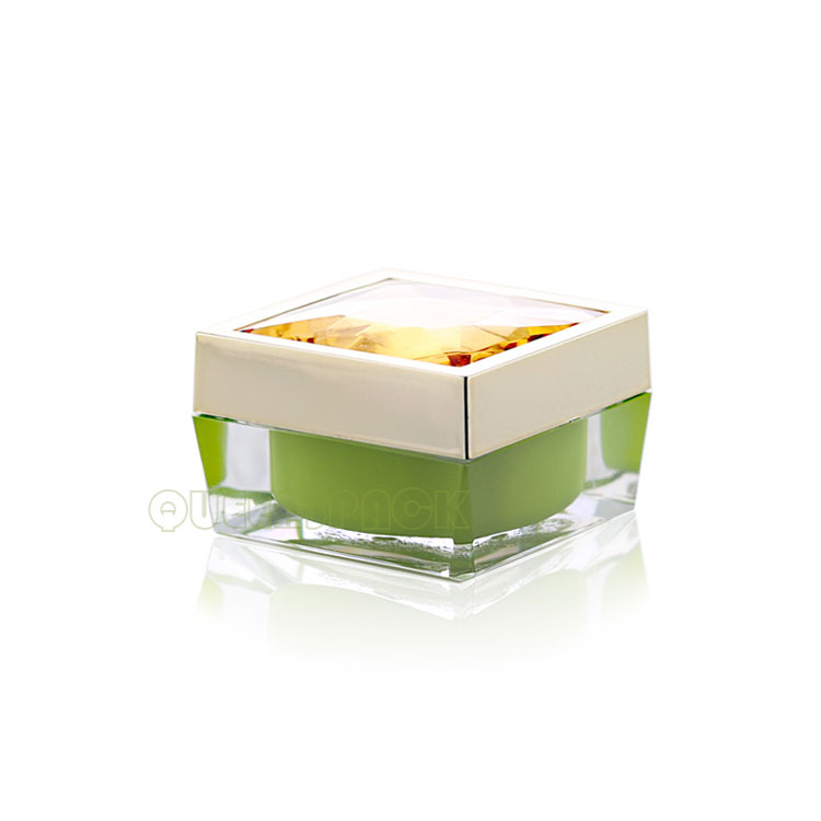 Wholesale Face Cream Packaging Jar 15ML 30ML 50ML Plastic Acrylic luxury Cosmetic Cream Jar