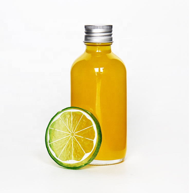 Wholesale Factory Price 8oz 250ml 250 ml Round Clear Empty Glass Juice Bottle bouteille en verre jus