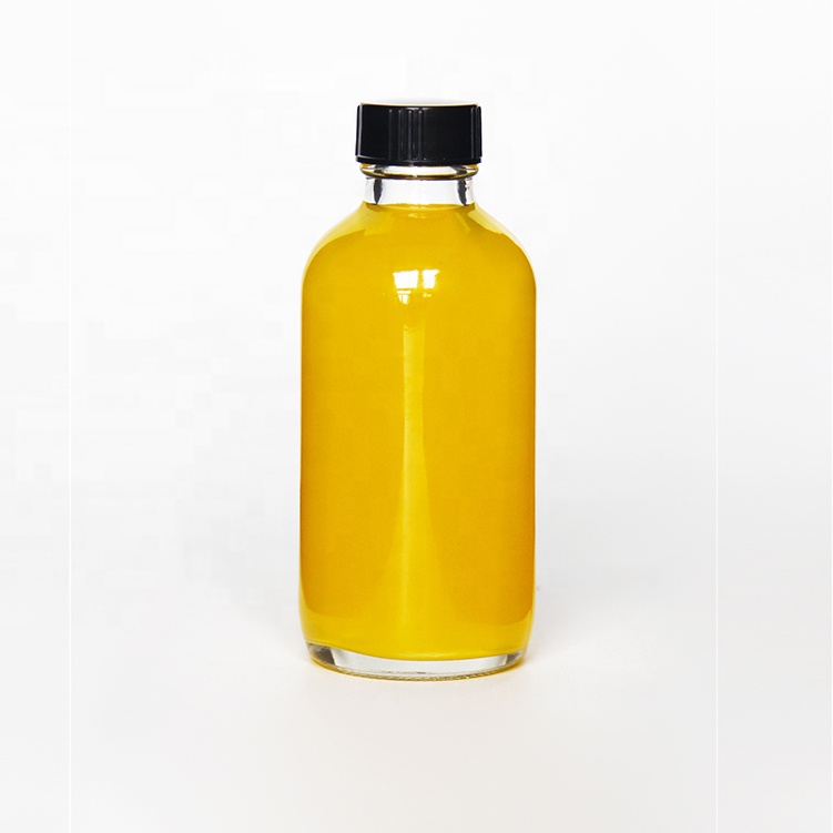 Wholesale Factory Price 8oz 250ml 250 ml Round Clear Empty Glass Juice Bottle bouteille en verre jus