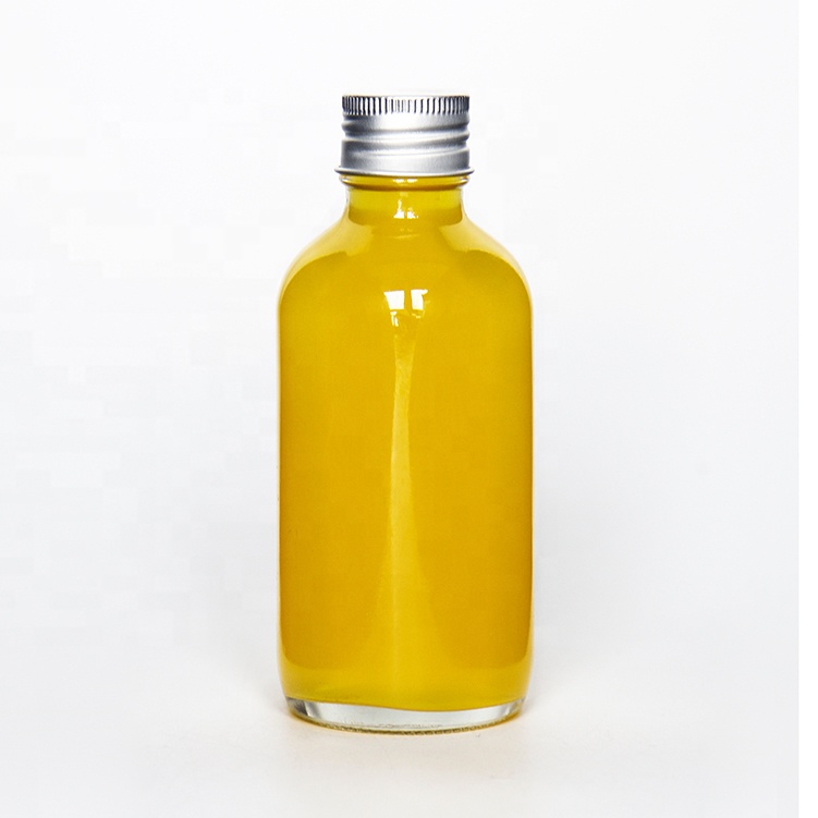Wholesale Factory Price 8oz 250ml 250 ml Round Clear Empty Glass Juice Bottle bouteille en verre jus