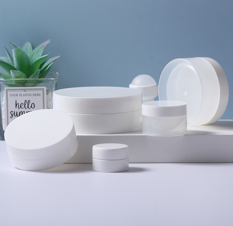 Wholesale Factory Round 30ml, 100ml PP Plastic Cream Jar, Cosmetic Empty Jar