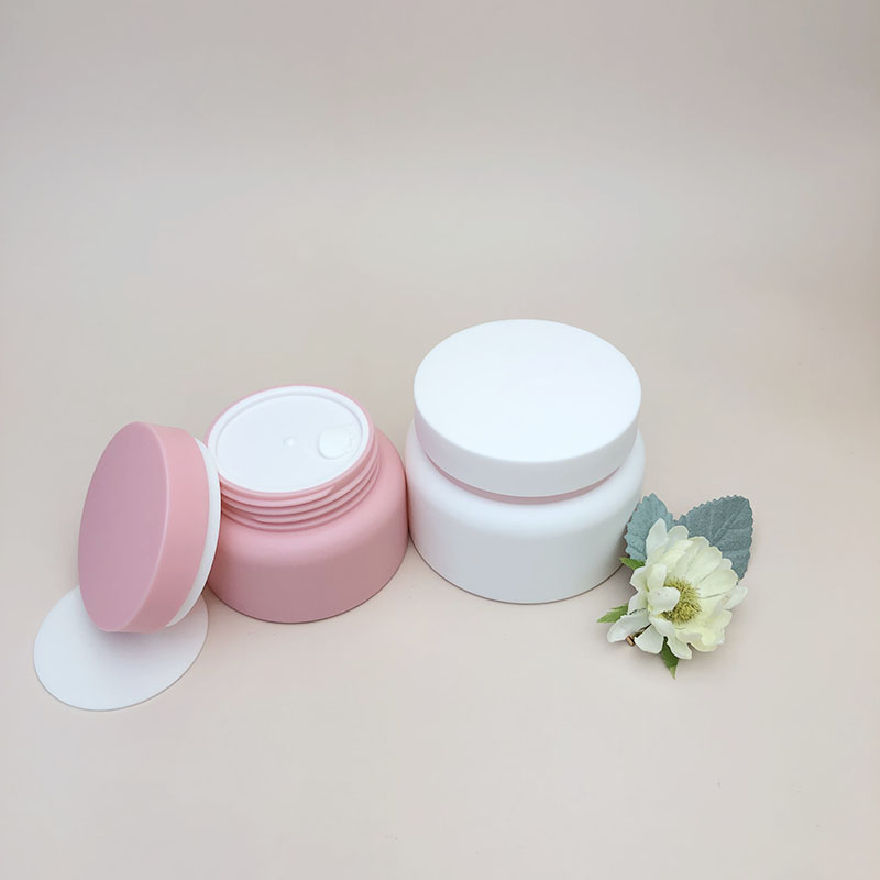 Wholesale Factory Round PP Plastic Cream Jar Cosmetic Empty Jar cute cosmetic jars plastic