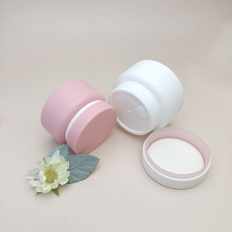 Wholesale Factory Round PP Plastic Cream Jar Cosmetic Empty Jar cute cosmetic jars plastic