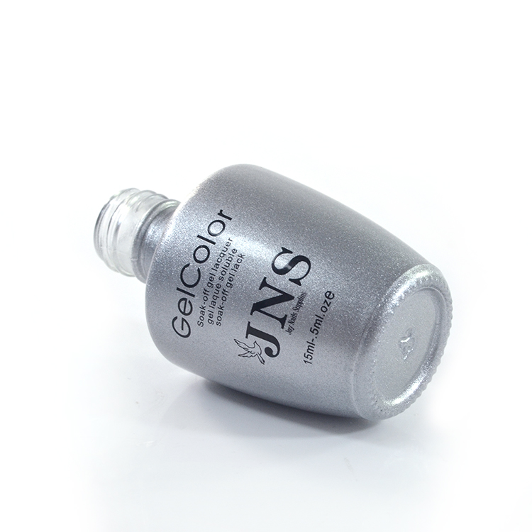 Wholesale Fancy custom empty 15ml glass uv gel nail polish bottle