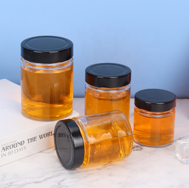 Wholesale Food Grade Tube Shape Glass Mason Jars in Bulk 100ml 180ml 220ml 280ml