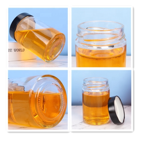 Wholesale Food Grade Tube Shape Glass Mason Jars in Bulk 100ml 180ml 220ml 280ml