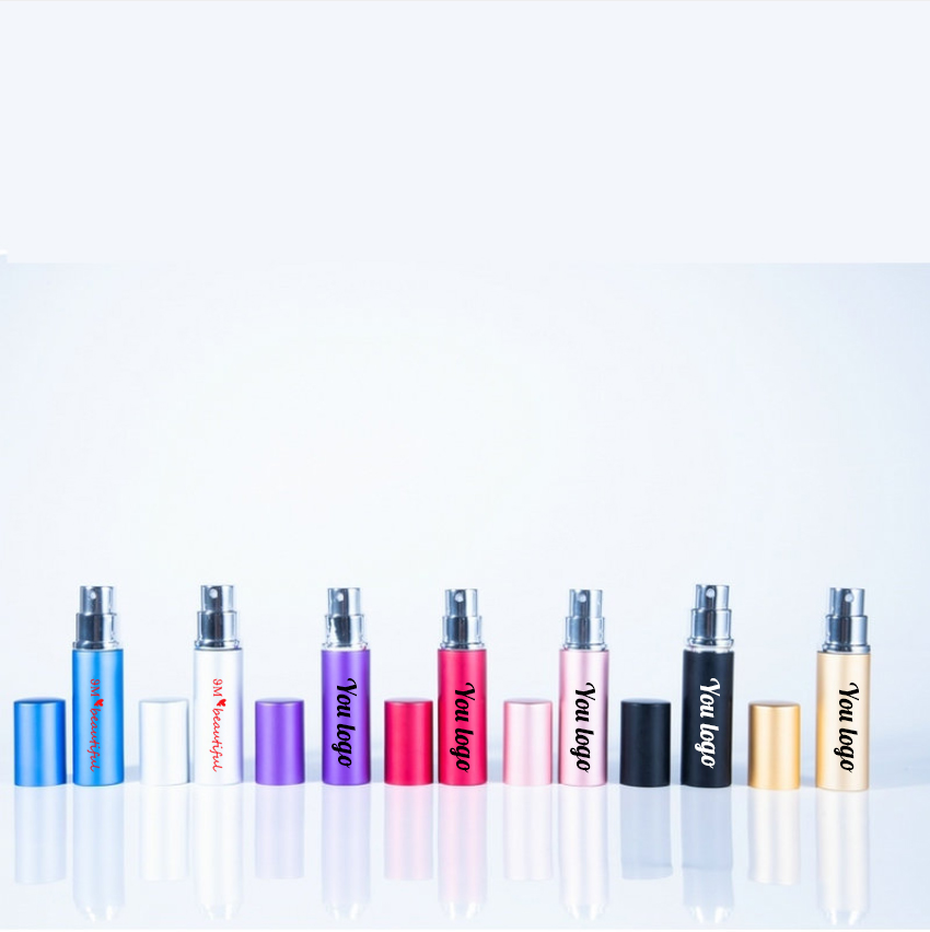 Wholesale Fragrance Atomizer Bottle Perfume Spray Bottle Travel 5ml Custom Logo Perfume Glass Perfume Bottle