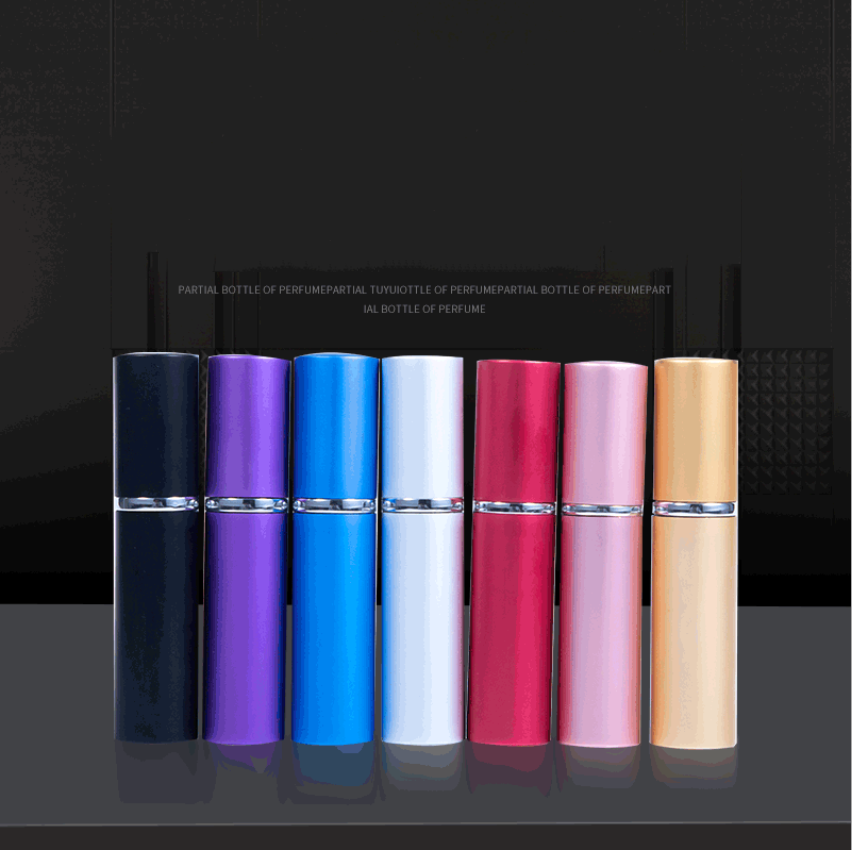 Wholesale Fragrance Atomizer Bottle Perfume Spray Bottle Travel 5ml Custom Logo Perfume Glass Perfume Bottle