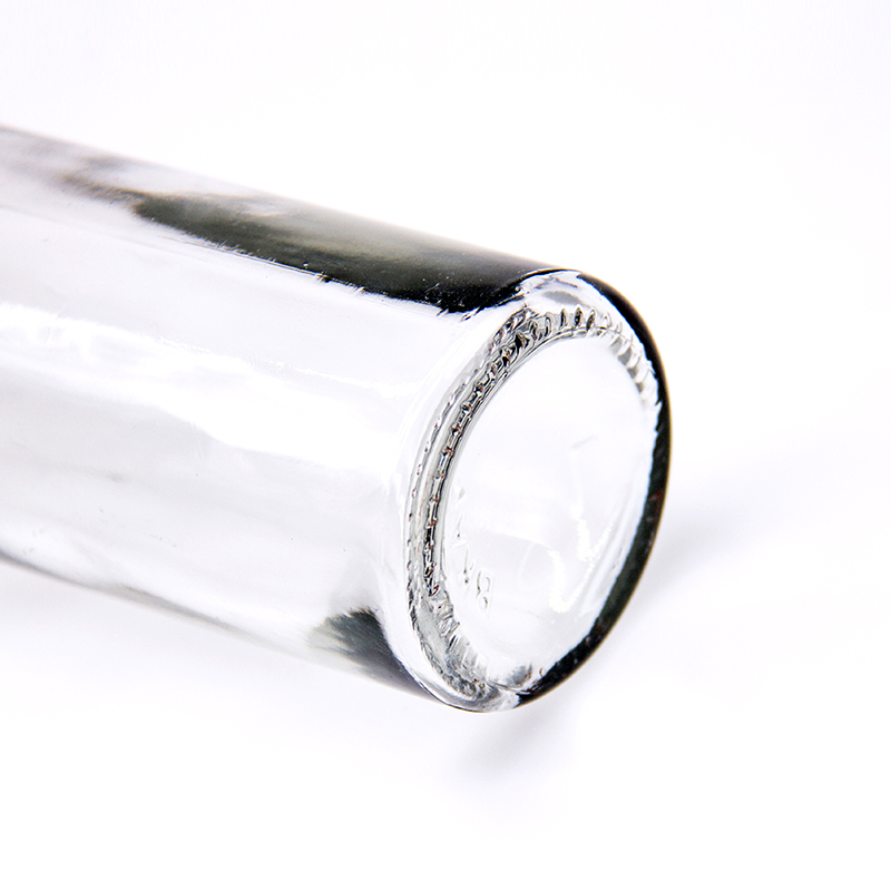 Wholesale Frosted 200ml 375ml 500ml Glass Bottle Straight Ice Wine Bottle