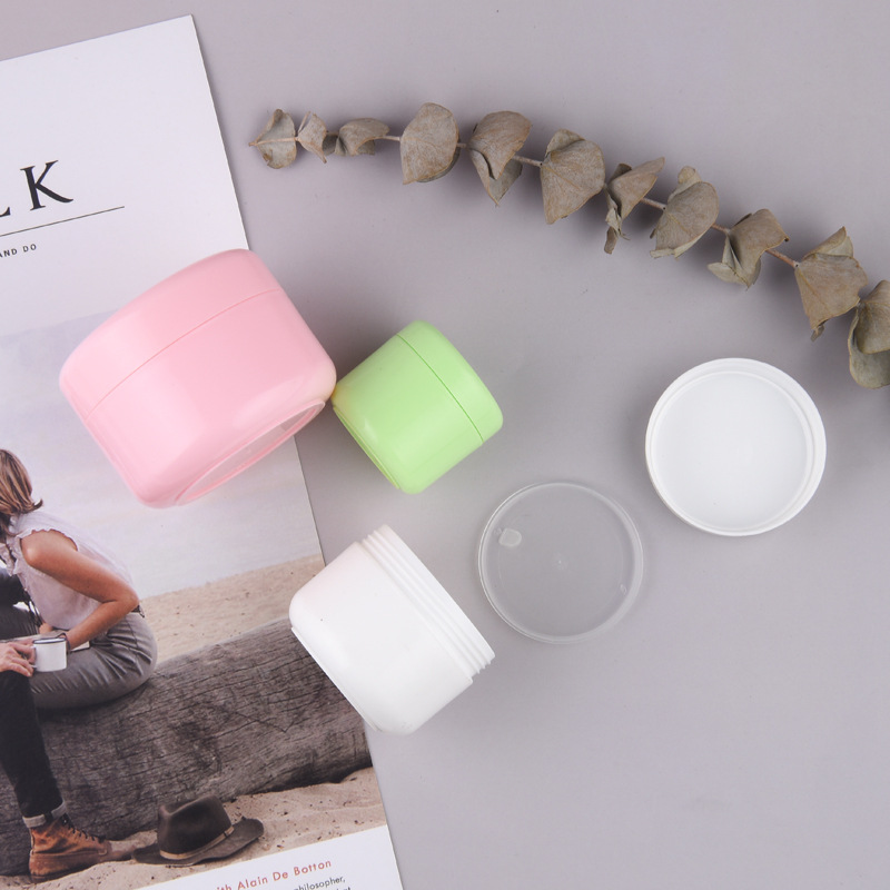 Wholesale Frosted Pink Body Butter Plastic Cosmetic Container 8oz Cream Jars with Lid
