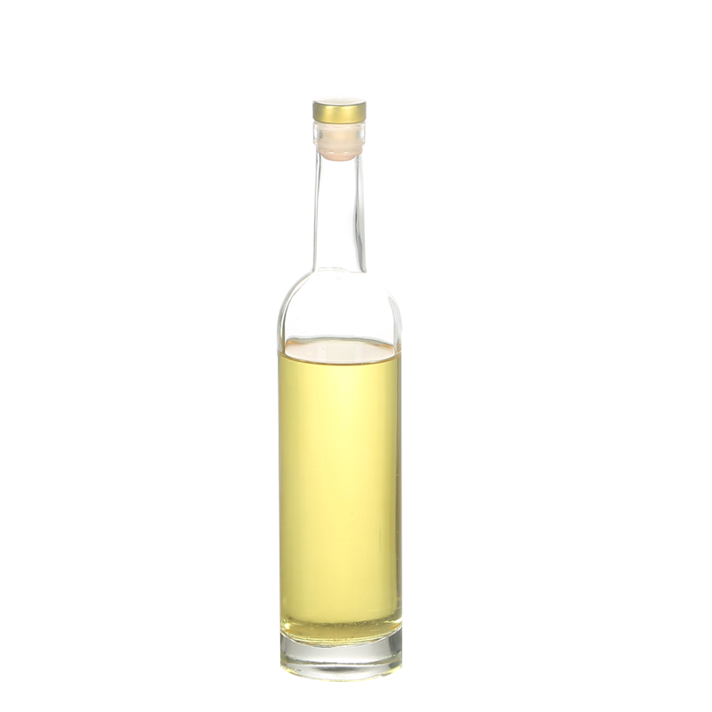 Wholesale Fruit Liquor Ice Wine Glass Bottle Liquor Bottles 750ml Glass Vodka Screw Cap Wine Bottle