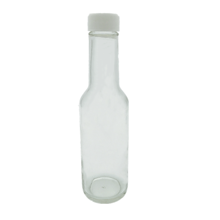Wholesale Glass Bottle Tabasco Hot Chilli glass sauce bottles hot sauce bottles with plastic screw lid