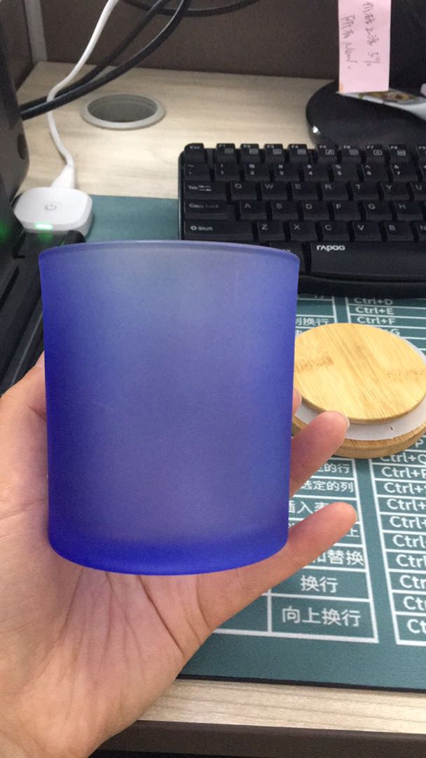 Wholesale Glass Candle Holders Clear Candle Jar With Lid For Candle Making