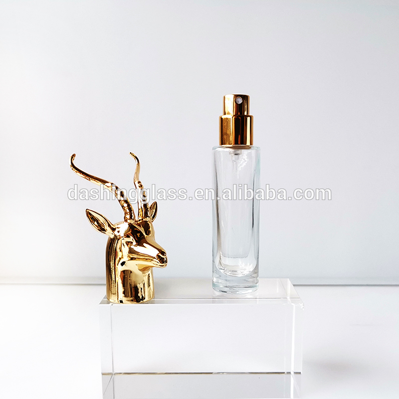 Wholesale Glass Cute Perfume Bottle Empty Round Perfume Bottle 15ml