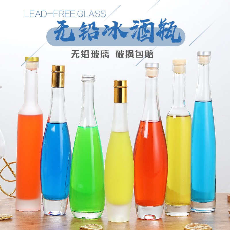 Wholesale Glass Drinking Wine Bottle 750Ml Clear Empty Garrafa De Vinho