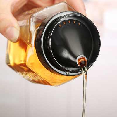 Wholesale Glass Jar Honey Glass Bottle With Easy Pouring Mouth