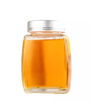 Wholesale Glass Storage Jars Kitchen Food Glass Honey Jar With Customized Logo