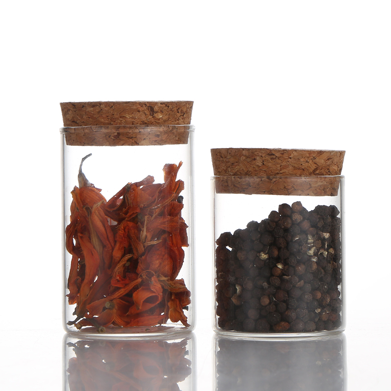 Wholesale High Borosilicate Glass With Wooden Cork Customized Multiple Specifications