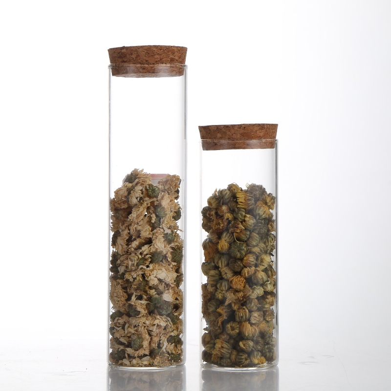 Wholesale High Borosilicate Glass With Wooden Cork Customized Multiple Specifications