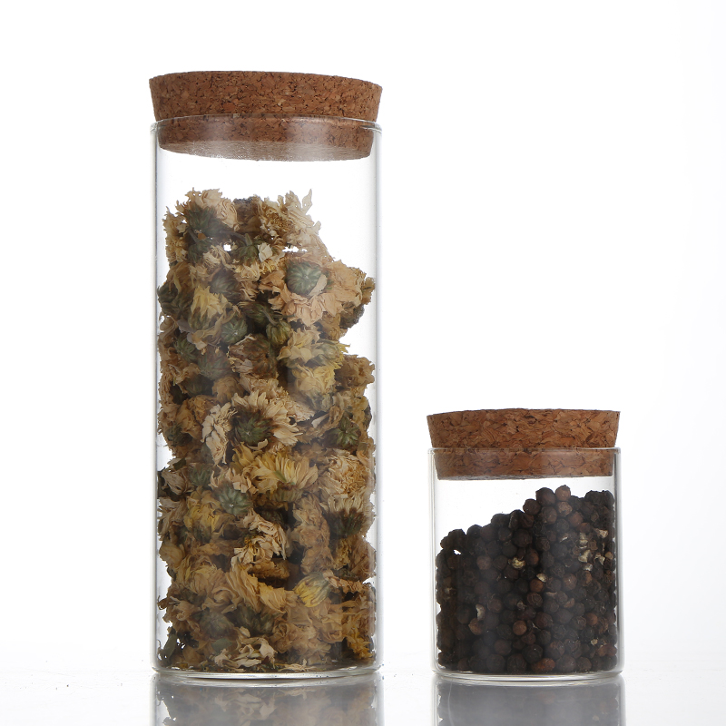 Wholesale High Borosilicate Glass With Wooden Cork Customized Multiple Specifications