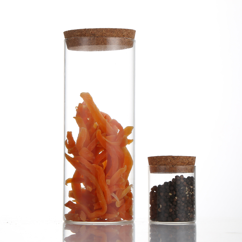 Wholesale High Borosilicate Glass With Wooden Cork Customized Multiple Specifications