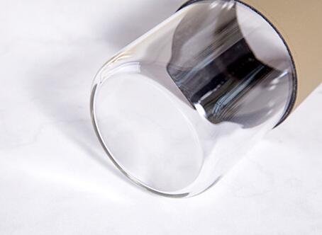 Wholesale High Borosilicate Leather Decorated Empty 400ml Glass Water Bottle