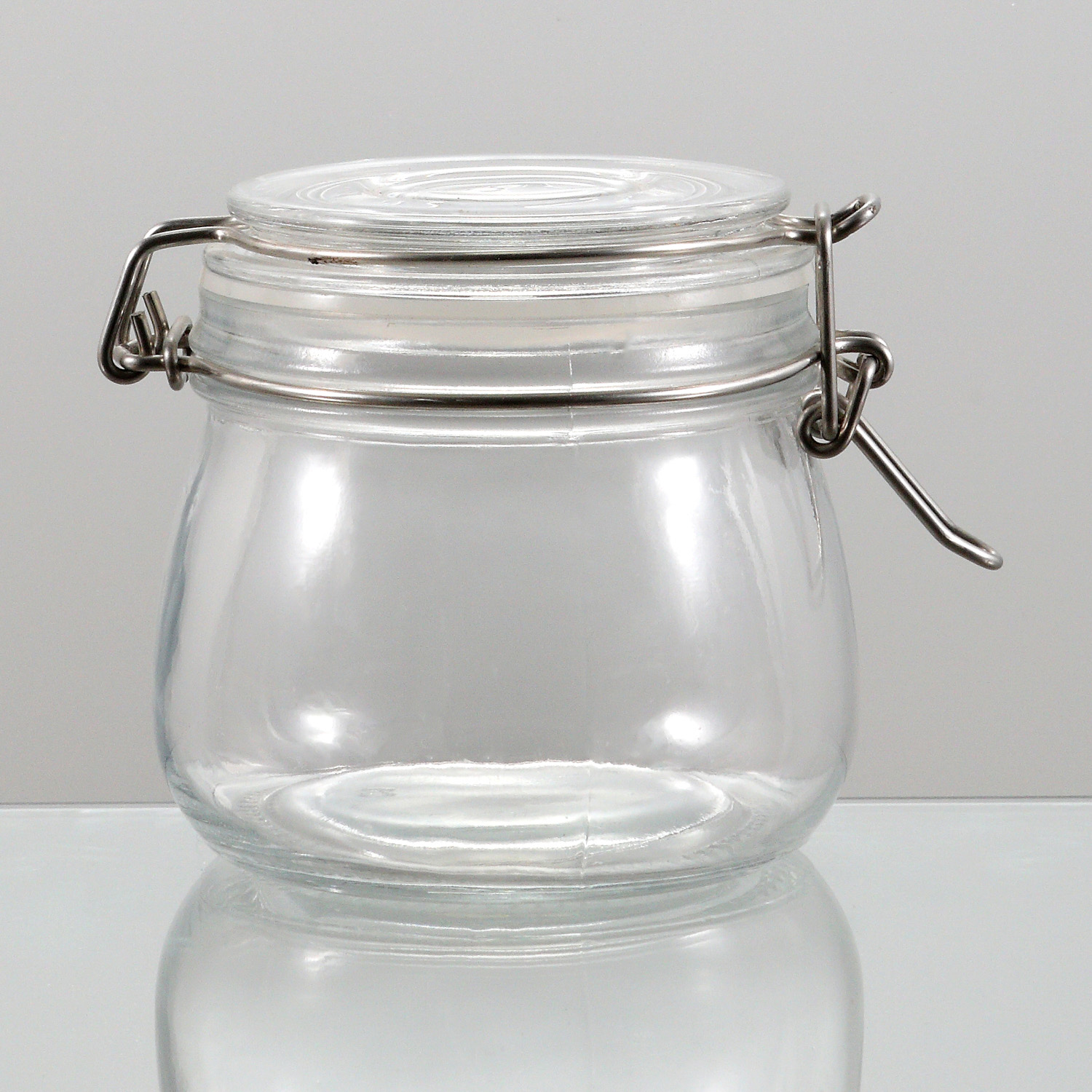 Wholesale High Quality 450ml 750ml 950ml 1500ml Airtight Food Glass Jar