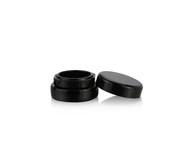 Wholesale High Quality 5G 5Ml Small Glass Jar Cbd Oil Wax Cr Concentrate Container With Child Resistant lid glass jar