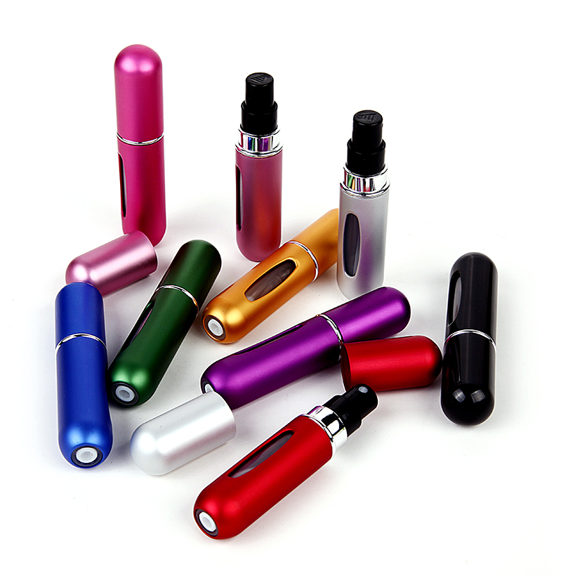 Wholesale High Quality Amazon Mini Empty Travel Perfume Spray Glass Perfume Bottle