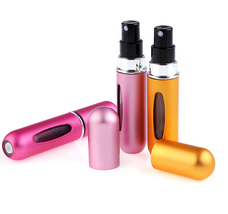 Wholesale High Quality Amazon Mini Empty Travel Perfume Spray Glass Perfume Bottle