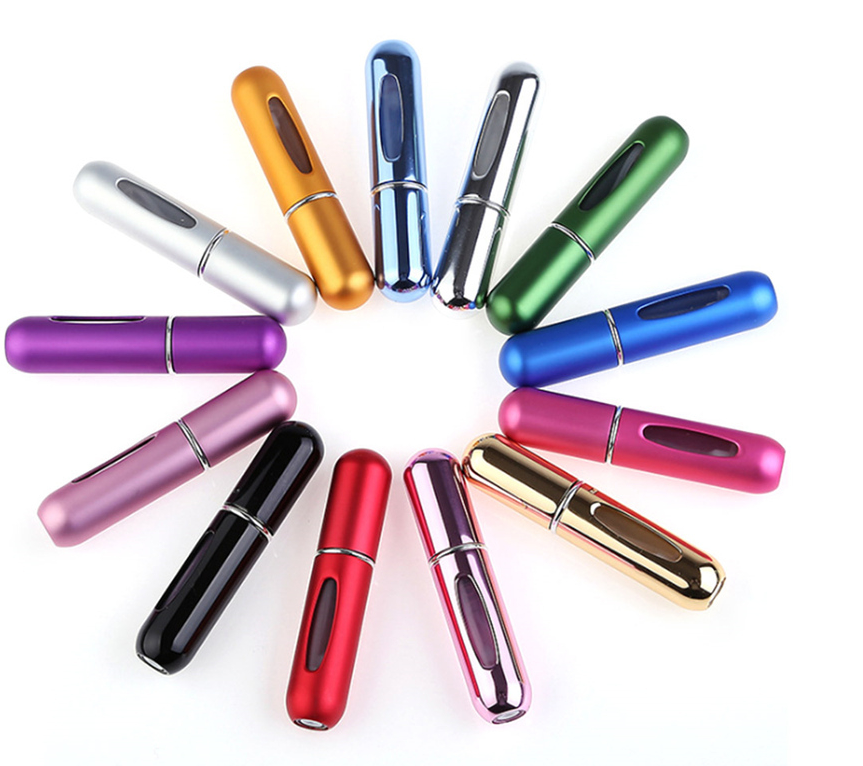 Wholesale High Quality Amazon Mini Empty Travel Perfume Spray Glass Perfume Bottle
