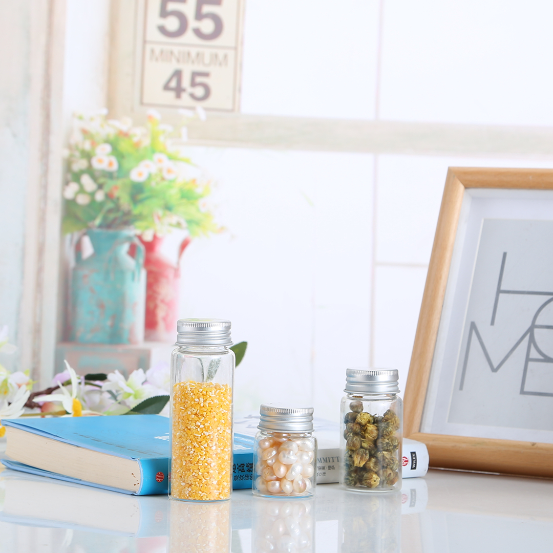 Wholesale High Quality Clear Empty Glass Sterile Vials Glass Vial Glass Test Tube With Screw Cap