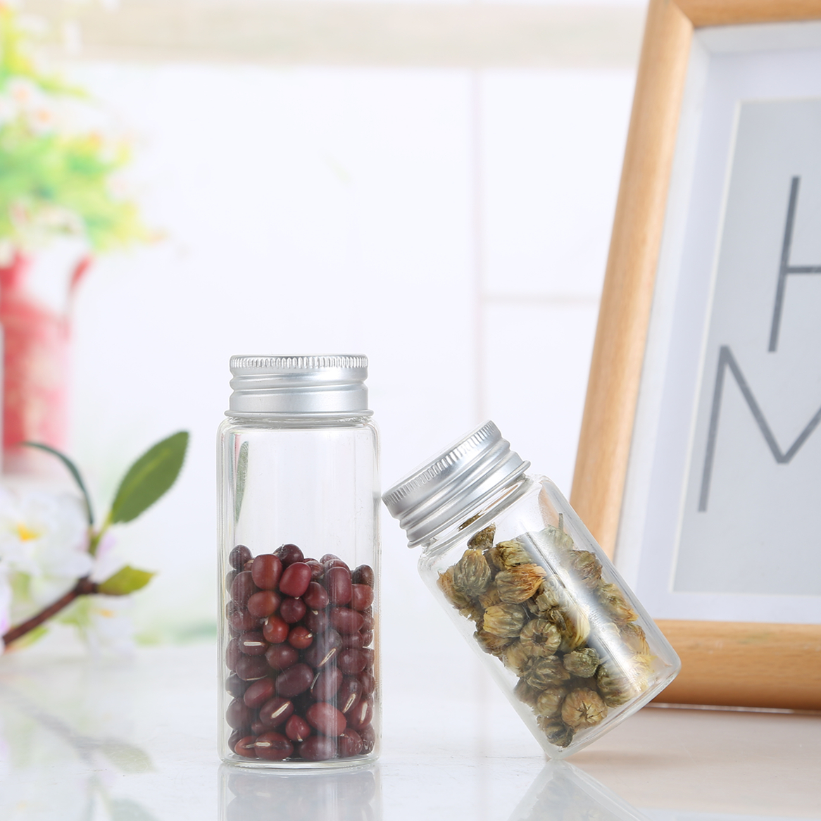 Wholesale High Quality Clear Empty Glass Sterile Vials Glass Vial Glass Test Tube With Screw Cap