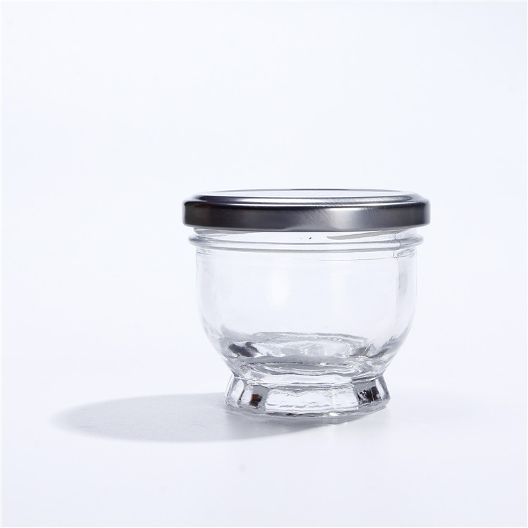 Wholesale High Quality Empty Food Storage Glass Jars Small Glass Container Jar