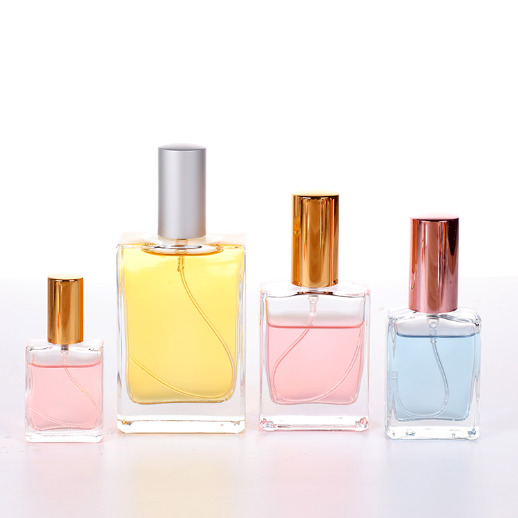 Wholesale High Quality Luxury Empty Refillable Glass Perfume Bottles 100ml