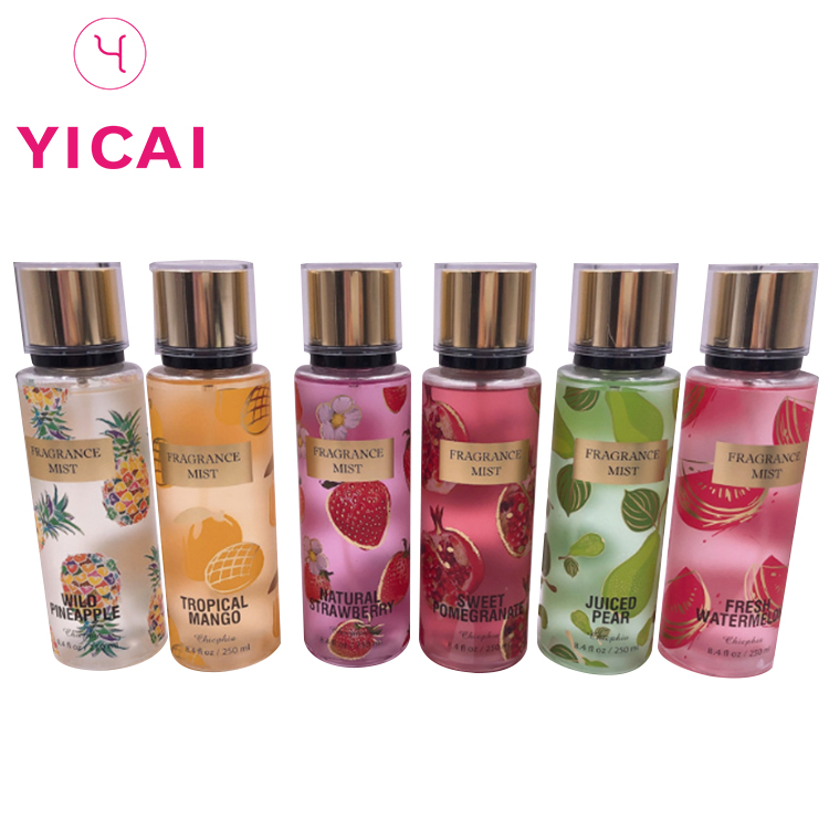 Wholesale High Quality New Type 250ml Glass Body Spray Bottle
