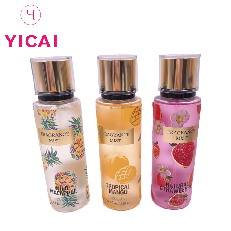 Wholesale High Quality New Type 250ml Glass Body Spray Bottle