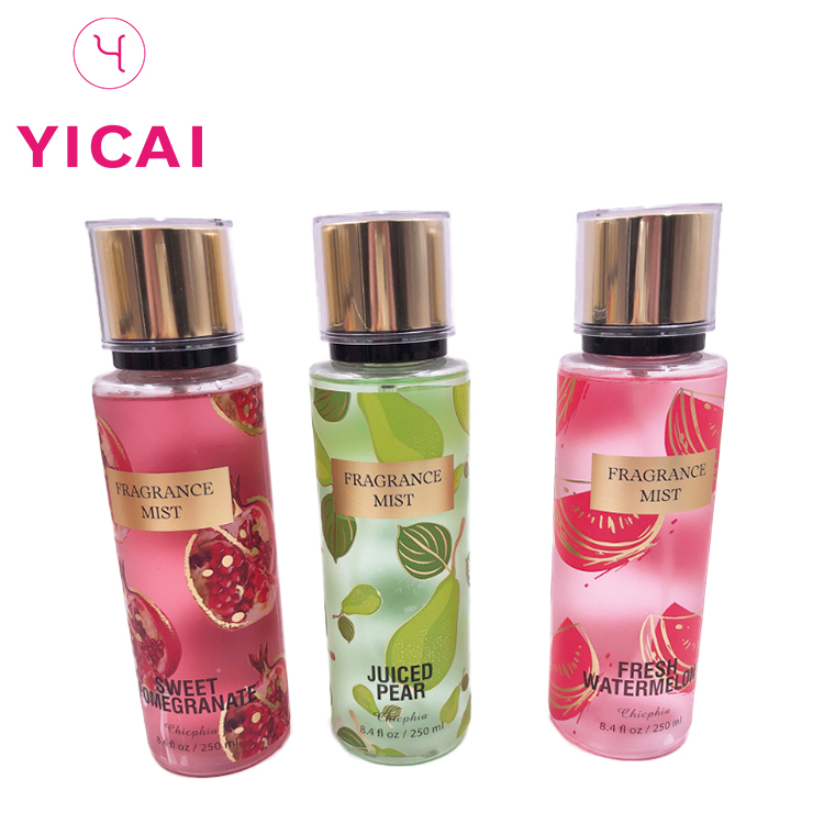 Wholesale High Quality New Type 250ml Glass Body Spray Bottle