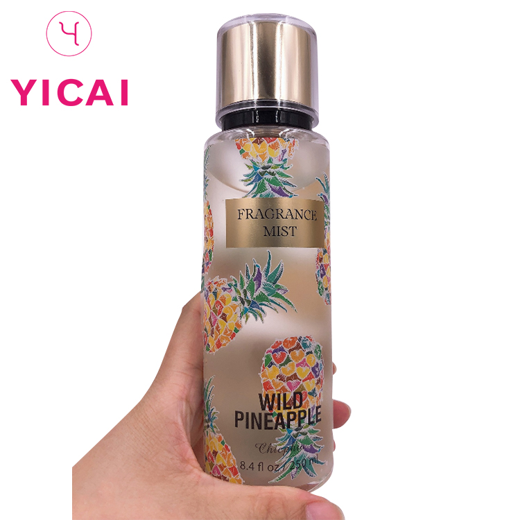 Wholesale High Quality New Type 250ml Glass Body Spray Bottle