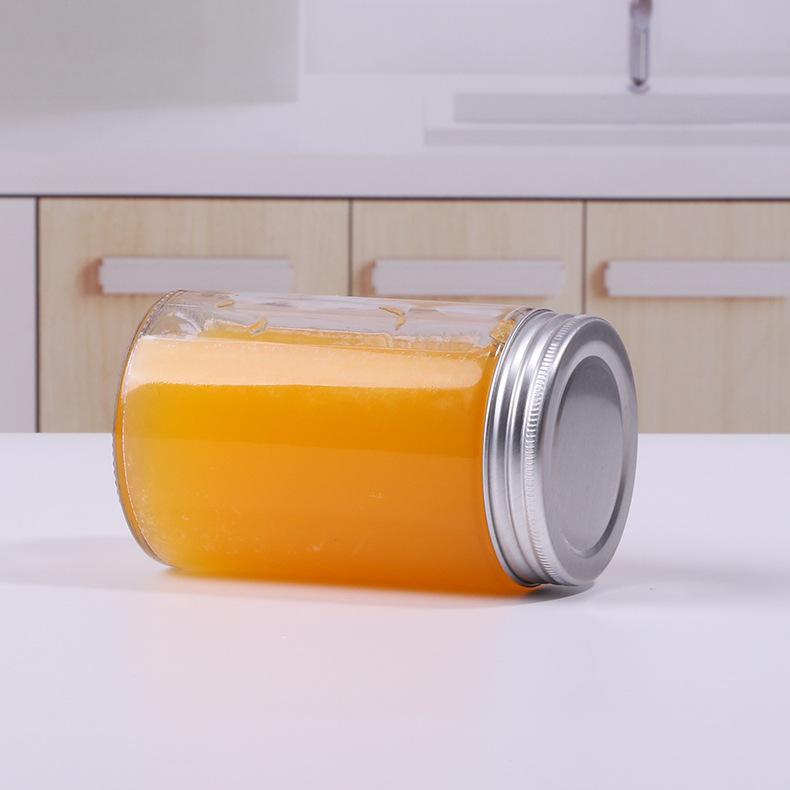 Wholesale High Temperature Resistant Straight Small Jam Bottle Bird'S Nest Bottle