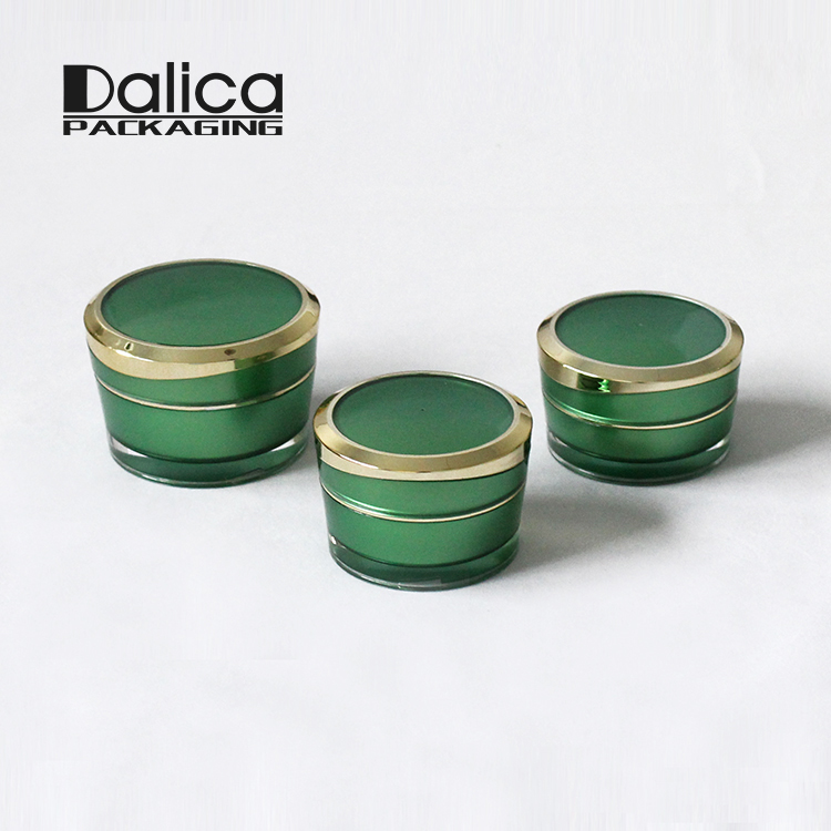 Wholesale High-end Acrylic Cosmetic Jar for Skin care 5g/10g/15g/30g/50g/100g