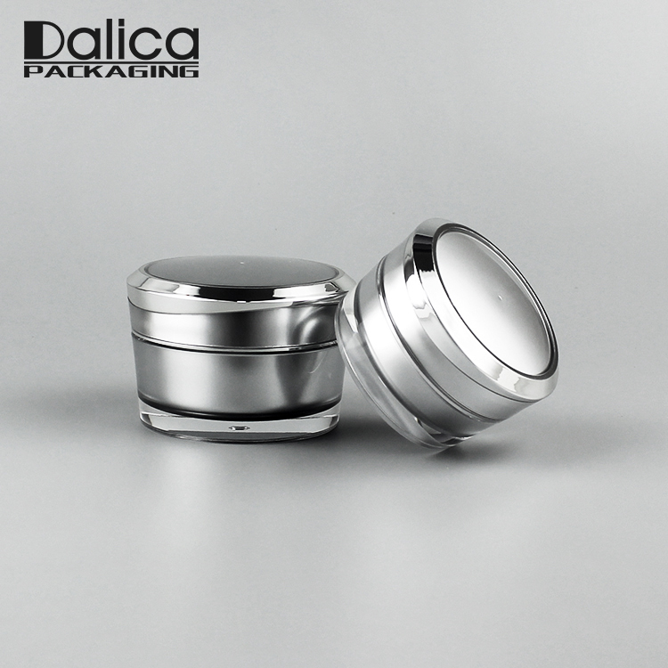 Wholesale High-end Acrylic Cosmetic Jar for Skin care 5g/10g/15g/30g/50g/100g