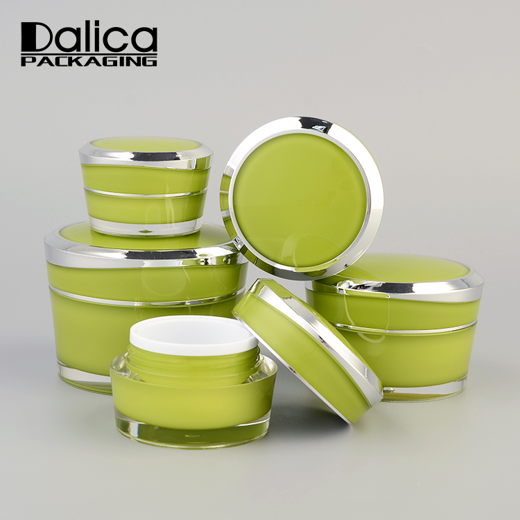 Wholesale High-end Acrylic Cosmetic Jar for Skin care 5g/10g/15g/30g/50g/100g