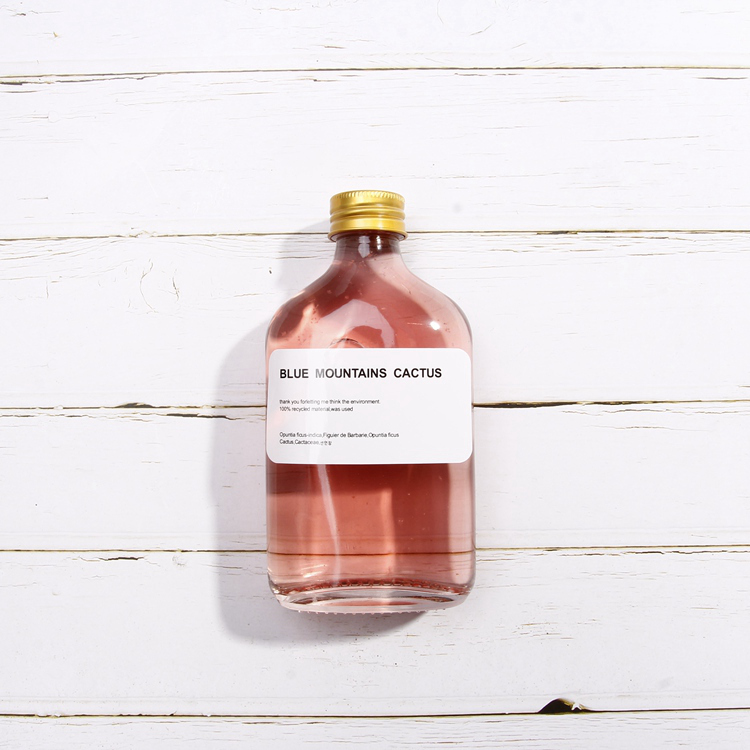 Wholesale Hip Flask 100ml 200ml Flat Glass Cold Brew Coffee Bottle For Liquor With Custom Logo Printing