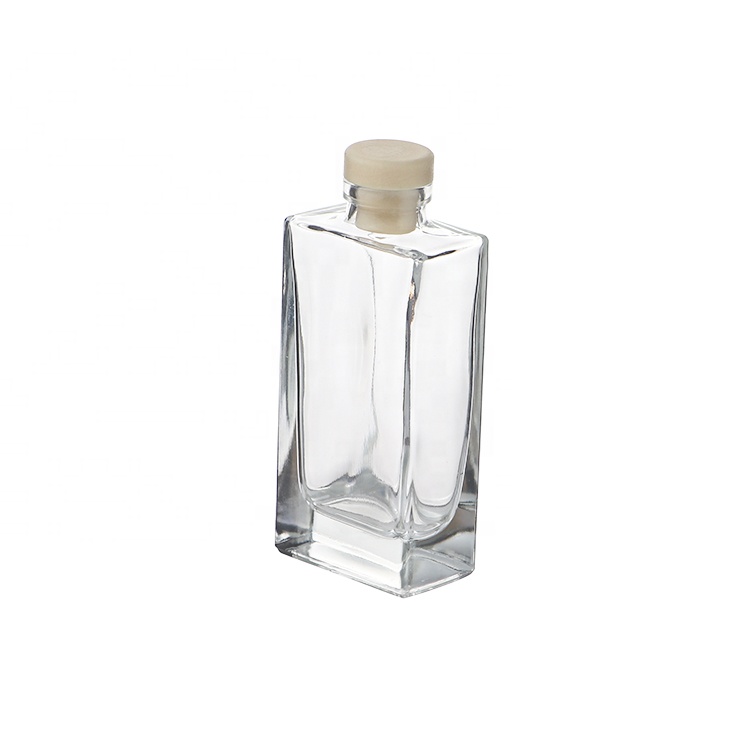 Wholesale Home 150ml Essential Oil Clear Glass Aroma Reed Diffuser Bottle