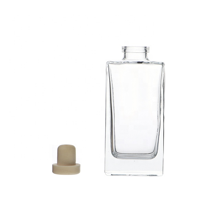 Wholesale Home 150ml Essential Oil Clear Glass Aroma Reed Diffuser Bottle