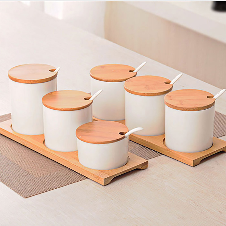 Wholesale Hot Quality Creative spice jar simple sugar jar salt jar For Home Daily Usage